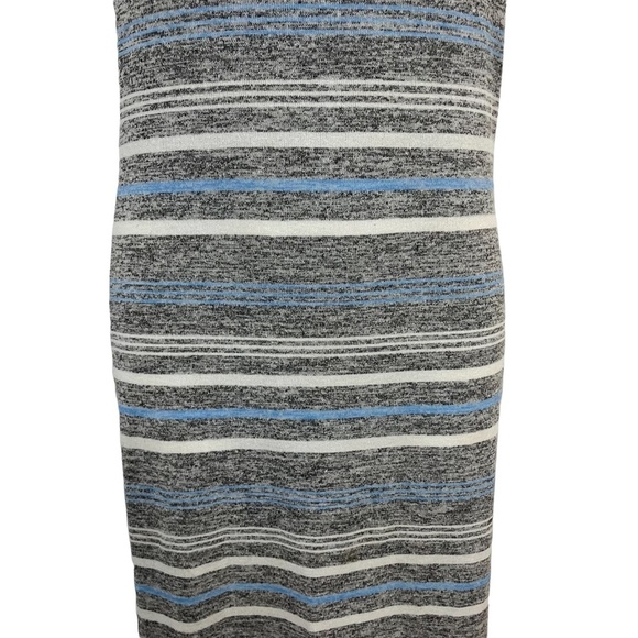 PHILOSOPHY Striped Y2K Tank Midi Stretch Knit 90's Inspired Casual Dress sz XS - Picture 3 of 16